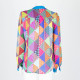 Mary Katrantzou kolorowa bluzka