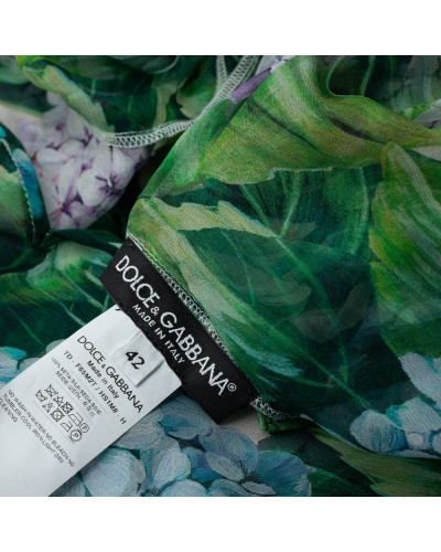 Dolce & Gabbana tunika w kwiaty