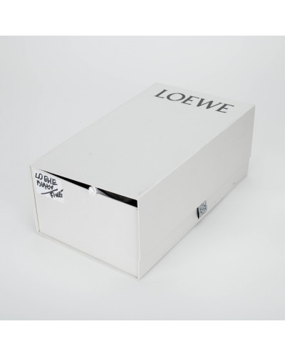 Loewe biało fioletowe buty