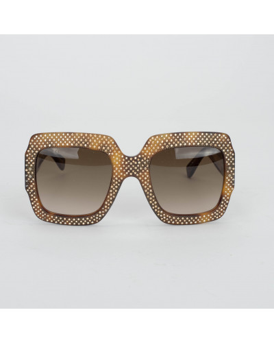 Gucci okulary z kamieniami