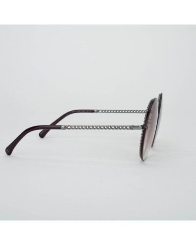 Chanel okulary z łańcuszkiem