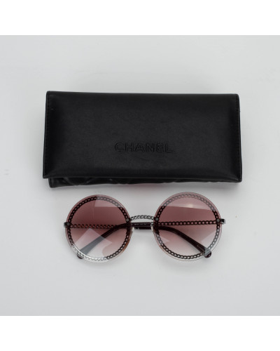 Chanel okulary z łańcuszkiem