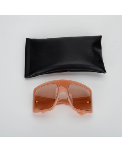 Dior różowe okulary