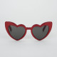 Saint Laurent  czerwone oksy serca