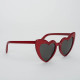 Saint Laurent  czerwone oksy serca