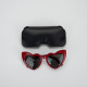 Saint Laurent  czerwone oksy serca