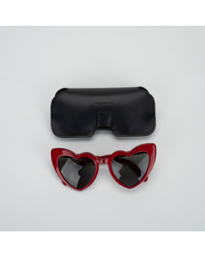 Saint Laurent  czerwone oksy serca