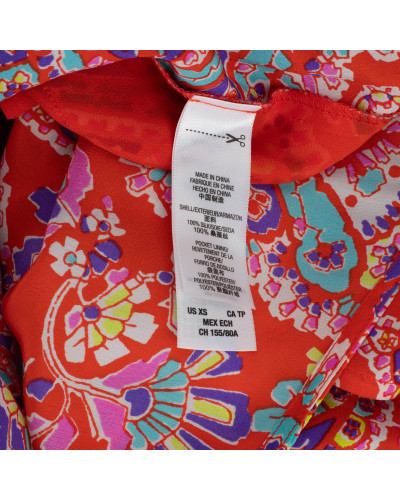 Juicy Couture kombinezon czerwony wzór