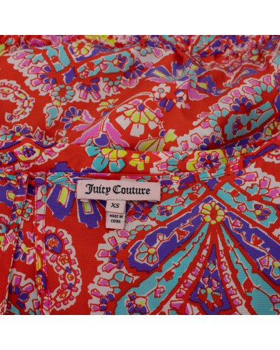 Juicy Couture kombinezon czerwony wzór