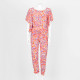 Juicy Couture kombinezon czerwony wzór