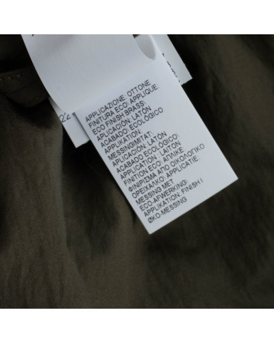 Brunello Cucinelli sukienka khaki