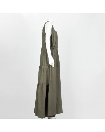 Brunello Cucinelli sukienka khaki