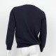 Alexander McQueen granatowa bluza z naszywkami