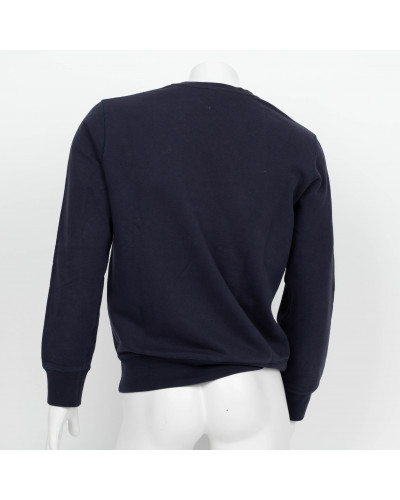 Alexander McQueen granatowa bluza z naszywkami