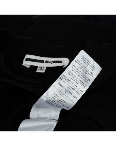 Alexander McQueen czarna bluza z nadrukiem