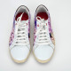 Carolina Herrera trampki w kwiaty fiolet