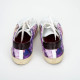 Carolina Herrera trampki w kwiaty fiolet