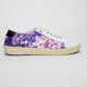Carolina Herrera trampki w kwiaty fiolet