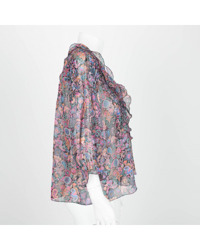 Zadig & Voltaire Bluzka kolorowa z cekinami