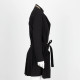 Zadig & Voltaire Płaszcz czarny długi