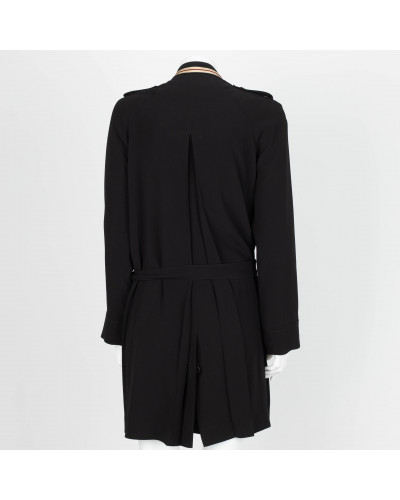 Zadig & Voltaire Płaszcz czarny długi