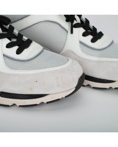 Chanel  biało-srebrne sneakersy