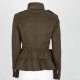 Burberry Ubranie Khaki kurtka z kołnierzem
