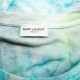 Saint Laurent  t-shirt tie dye niebiesko zielony