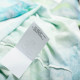 Saint Laurent  t-shirt tie dye niebiesko zielony