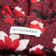 Altuzarra bordowa sukienka
