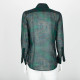 Saint Laurent  zielona koszula wzory
