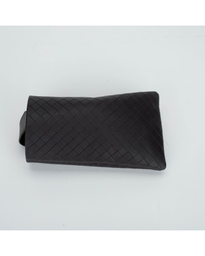 Bottega Veneta Czarne sportowe okulary