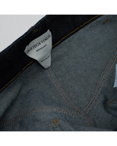 Bottega Veneta Ubranie Ciemno-jeansowe bermudy