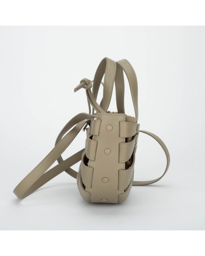 Bottega Veneta Ubranie Brązowa torba "The Shell"