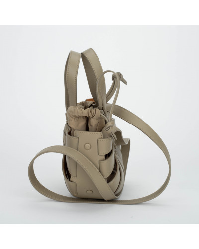 Bottega Veneta Ubranie Brązowa torba "The Shell"