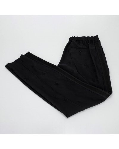 Zadig & Voltaire Ubranie Czarne spodnie z gwiazdami