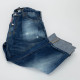 Dsquared2 Ubranie Jeansowe spodnie z przetarciami 3/4