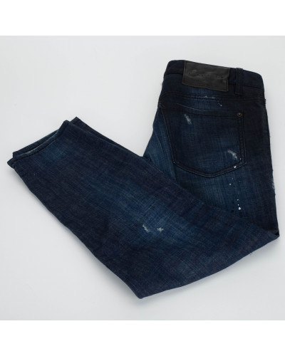 Dsquared2 Ubranie ciemno-niebieskie jeansy