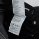 Dsquared2 Ubranie Czarne jeansy z suwakiem