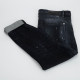 Dsquared2 Ubranie Czarne jeansy z suwakiem