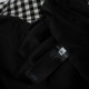 Balenciaga Marynarka czarno-białą kratę
