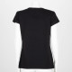 Loewe T-shirt czarny ze zdobieniem