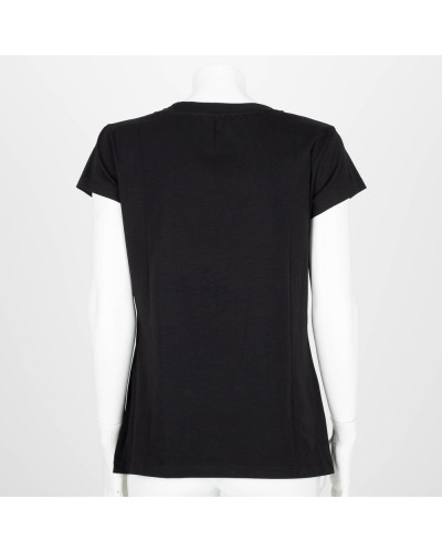 Loewe T-shirt czarny ze zdobieniem