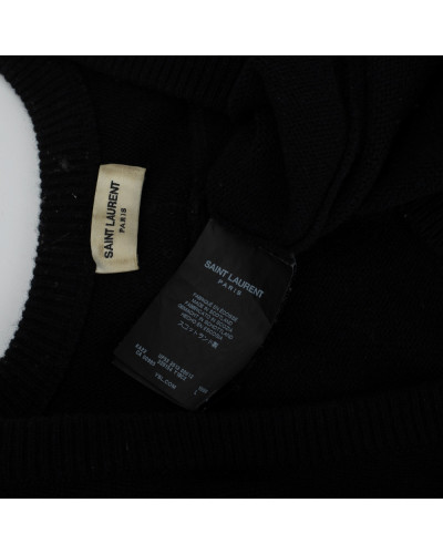 Saint Laurent  sweter czarny