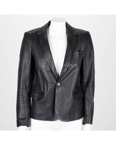 Saint Laurent  Skórzana marynarka