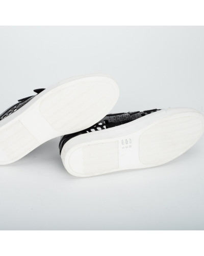 Rachel Zoe Buty sportowe czarne lakierowane