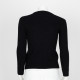 Kenzo Sweter czarny z logo