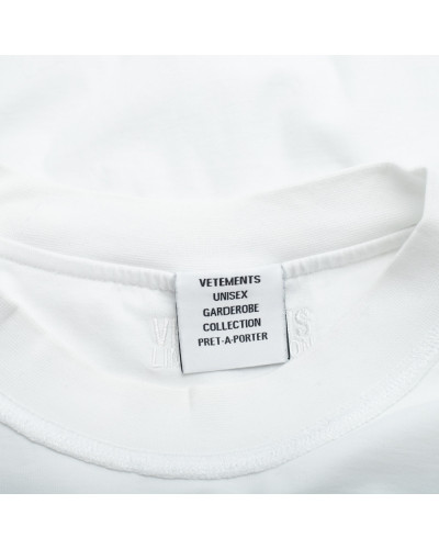 Vetements biały męski T-shirt
