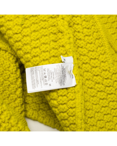 Bottega Veneta Ubranie Kardigan w kolorze limonki