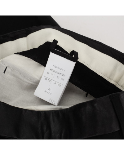 Rick Owens Ubranie Czarne garniturowe spodnie